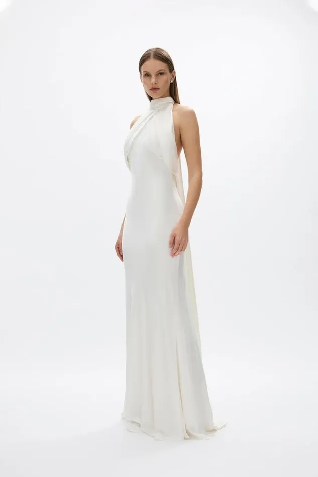 Women White Dresses Rachel Gilbert Rachel Gilbert Bridal AUDREY GOWN 8211 IVORY