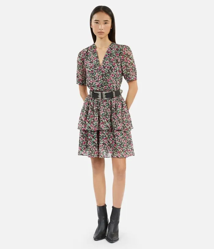 Women Wide Black Leather Belt THE KOOPLES Belts