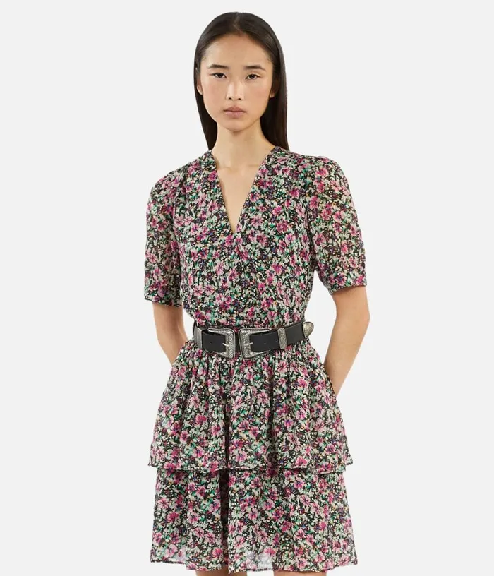 Women Wide Black Leather Belt THE KOOPLES Belts