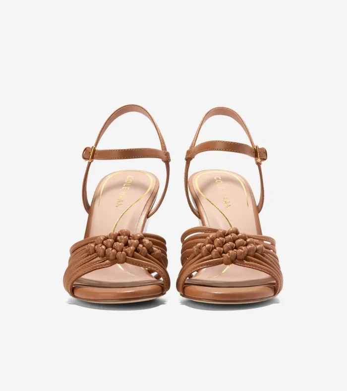 Women Women039s JITNEY KNOT WEDGE Brown Cole Haan Sandals Women Women039s JITNEY KNOT WEDGE Brown Cole Haan Sandals