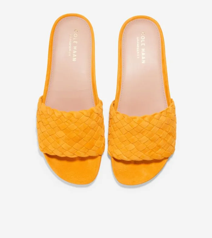 Women Women039s Mojave Slide Sandal Yellow Cole Haan Sandals