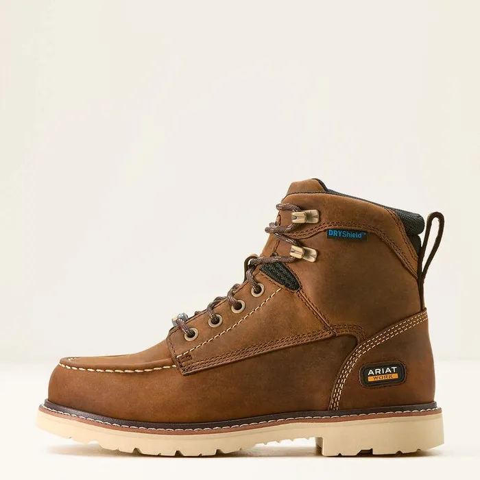 Women Work Boots and Shoes Ariat Rebar Lift Waterproof Work Boot Distressed Brown Women Work Boots and Shoes Ariat Rebar Lift Waterproof Work Boot Distressed Brown