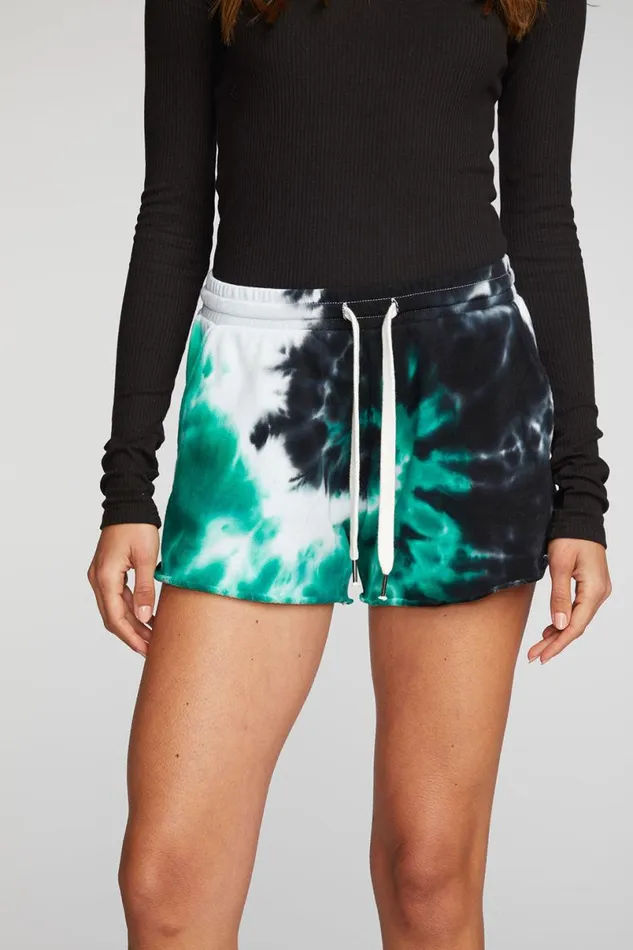 Womens Bottoms Chaser Brand Cotton Fleece Shorts With Shoestring Tie
