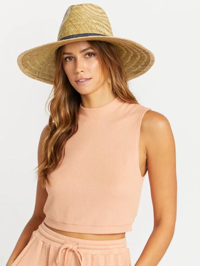 Womens Hats and Beanies Volcom Throw Shade Straw Hat 8211 Black