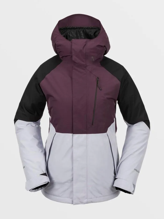 Womens Jackets Volcom VCo Aris Insulated Gore Jacket 8211 Blackberry