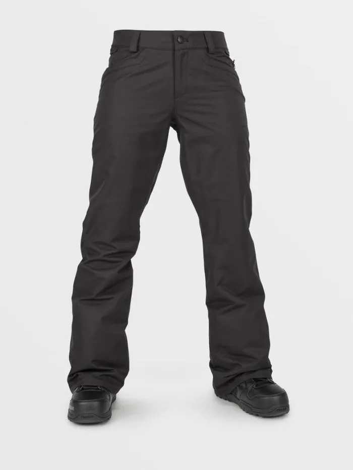 Womens Pants Volcom Hallen Pants 8211 Black