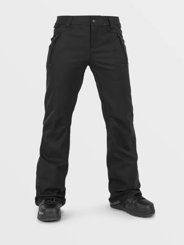 Womens Pants Volcom Species Stretch Pants 8211 Black