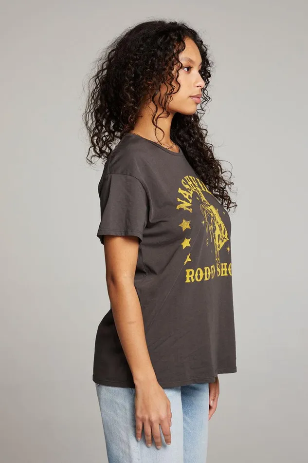 Womens Tops Chaser Brand Nashville Rodeo Tee