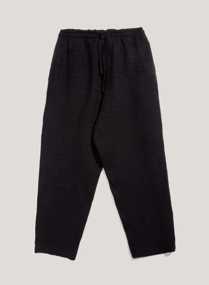 YMC Alva Textured Skate Trouser Black Mens Trousers