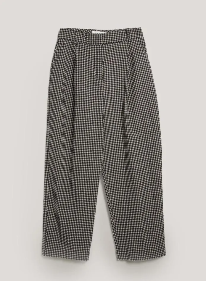 YMC Market Trouser Black Multi Womens Trousers