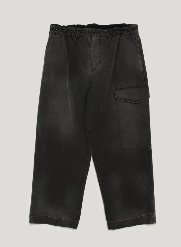 YMC Military Trouser Black Mens Trousers
