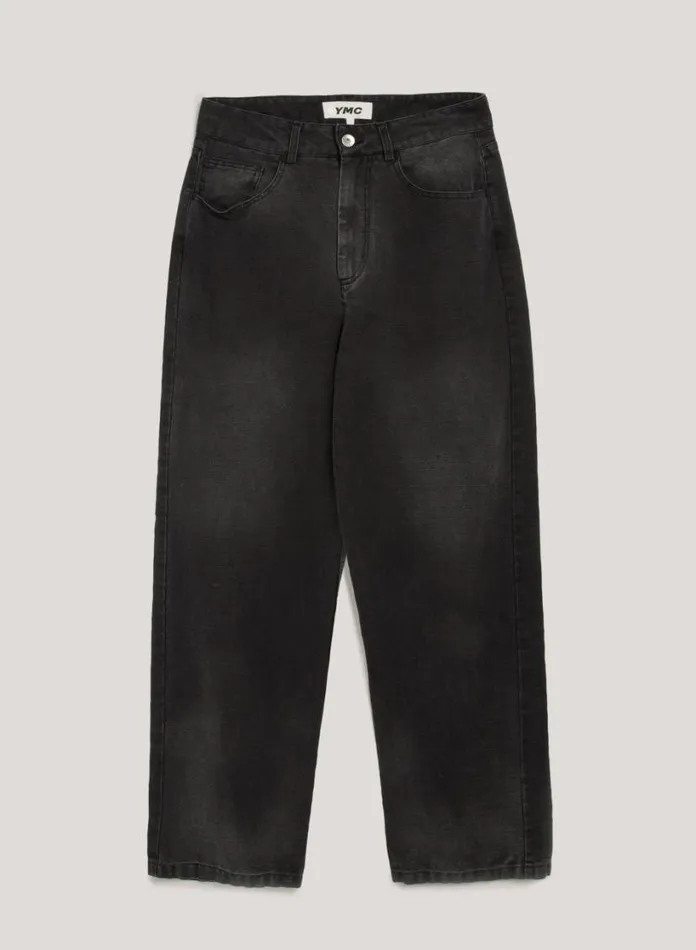 YMC Silver Jean Black Womens Trousers