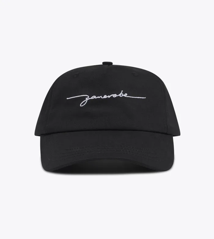 Zanerobe Accessories Men Script Snapback Black