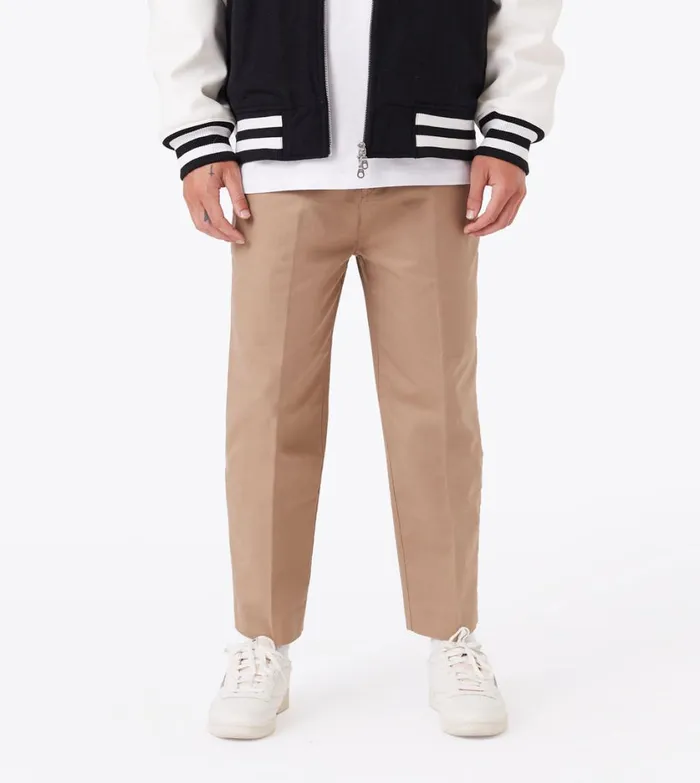 Zanerobe Pants Men Box Crop Pant Tan